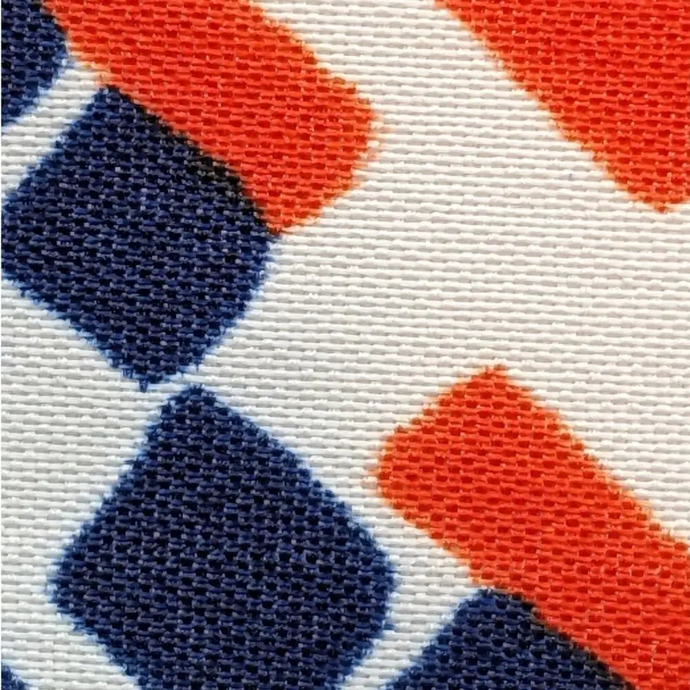 Lot Vintage 1970's Patriotic Fabrics 2 7/8 Yds HAWAIIAN & 3/4 Yd KLOPMAN MILLS
